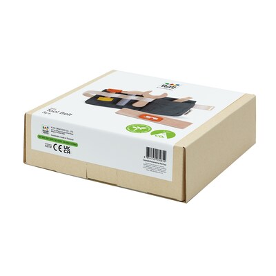 PlanToys Tool Belt and Wooden Tool Set, Natural (PTS3485)