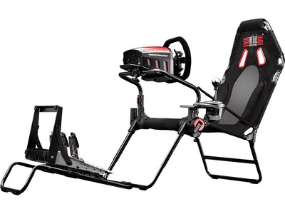 Next Level Racing GTLite NLR-S021 Foldable Simulator Cockpit, Black