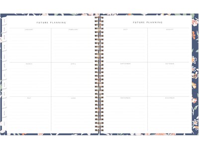 2025 Blue Sky Green Earth Effie 8.5" x 11" Weekly & Monthly Planner, Paperboard Cover, Multicolor (138325-25)