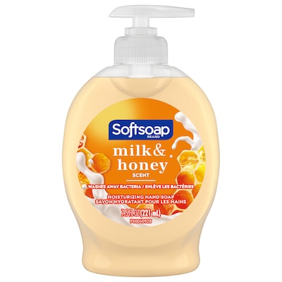 Softsoap Liquid Hand Soap, Milk & Golden Honey Scent, 7.5 oz. (US04965A/129094)