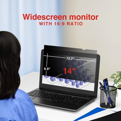 Staples TECH Anti-Glare Privacy Filter for 14" Laptop (16:9) (ST62131-CC)