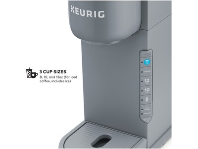 Keurig® K-Iced Single Serve Coffee Maker, Arctic Gray (5000371871)