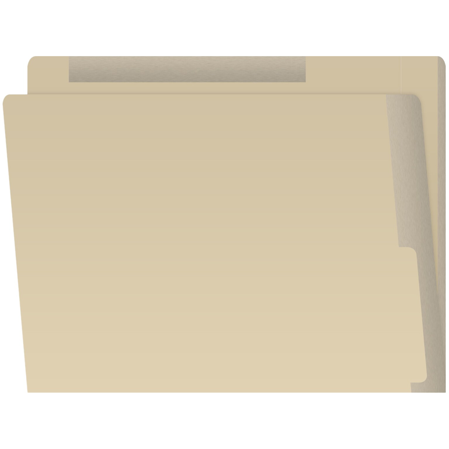 Medical Arts Press Heavy-Duty End Tab File Folder, Straight Cut, Letter-Size, Manila, 50/Box (S-09466-GRY)