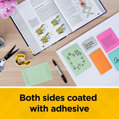 Scotch Removable Double Sided Tape w/Refillable Dispenser, 3/4 x 11.11 yds., 1 Core, 1 Roll (667)