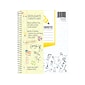 DOODLEWRITE 1-Subject Notebooks, 8" x 10.5", Wide Ruled, 50 Sheets, White, /Carton (11101CS)