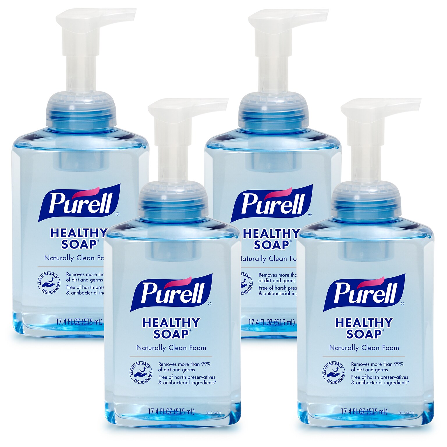 PURELL HEALTHY SOAP Foaming Hand Soap, Citrus Scent, 515 mL, 4/Carton (5013-04)