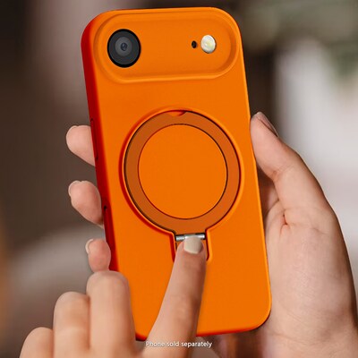 SaharaCase Venture Series MagSafe Compatible Phone Case for iPhone 17 Air, Shock Absorbing, Blazing Sun Orange (CP00934)