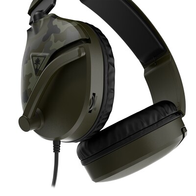 Turtle Beach Recon 70 Gaming Headset for Xbox Series X|S, Xbox One, PS5, PS4, Switch, Mobile and PC, Green Camo (TBS-6455-02)