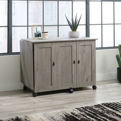 Sauder Select Craft/Sewing Cart, Mystic Oak (426136)