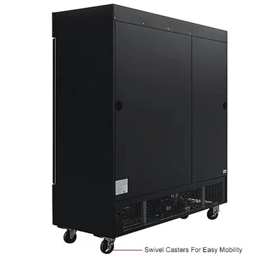 Global Industrial Nexel Merchandiser Refrigerator, 3 Glass Doors, 53 Cu. Ft. (243037)