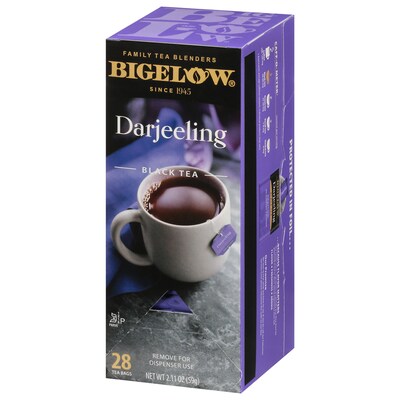 Bigelow Darjeeling Black Tea Bags, 28/Box (RCB003491)