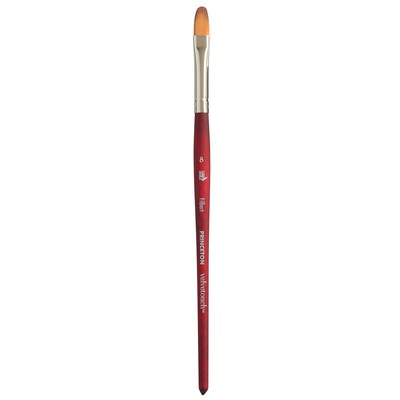 Princeton Velvetouch Short Handle Mixed Media Synthetic Filbert Brush, 3/Pack (PBXP3950FB8-3)