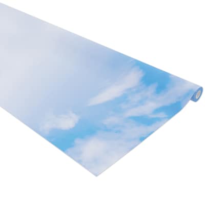 Pacon Fadeless Designs Paper Roll, 48 x 50, Blue Wispy Clouds (PAC56935)