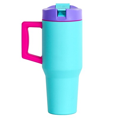 Elemental Commuter Stainless Steel Double Wall Insulated, 32 oz., Blue Tie Dye (EMLET32BTD4)