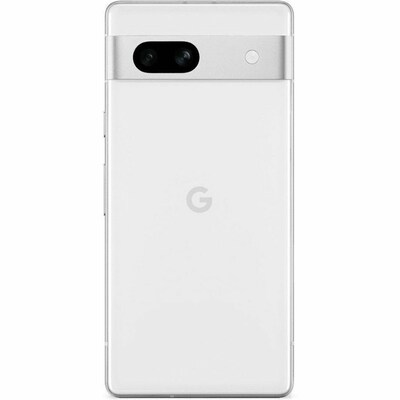 Google Pixel 7a 5G Smartphone Cell Phone, 128 GB, Snow (GA04274-US)
