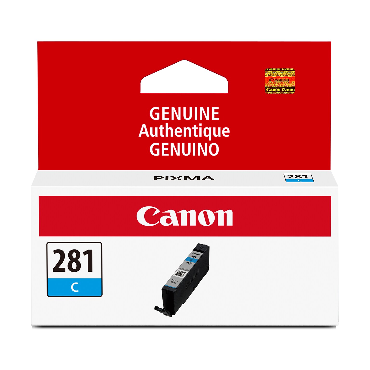 Canon CLI-281 Cyan Standard Ink Cartridge (2088C001)