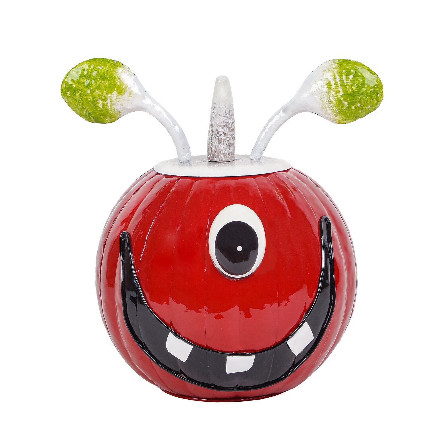 National Tree Company 11 Halloween Single Eye Metal Pumpkin (RAH-1915B213A-1)