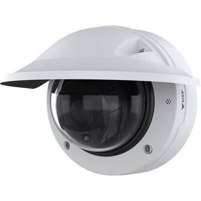 Axis Communications P32 Outdoor Wired Security Camera, White (02984-001)
