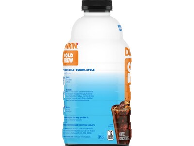 Dunkin Cold Brew Coffee, 31 oz. (8133401649)