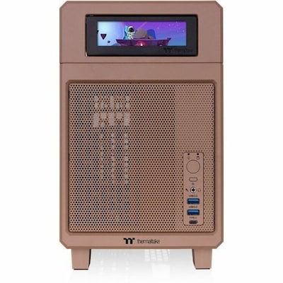 Thermaltake TR100 Mini ITX Mini-Tower Computer Case, Gravel Sand (CA-11A-00SGNN-00)