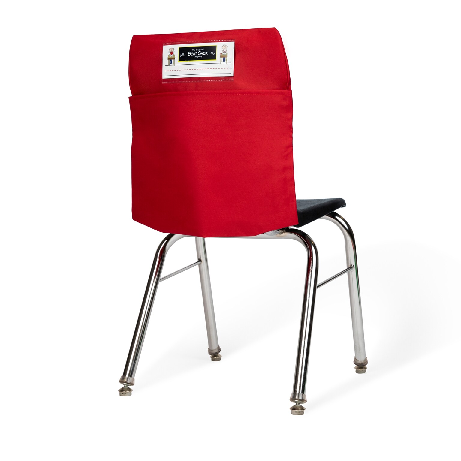 Seat Sack Seat Storage, 17 x 9 x 2.5, Red, 10/Pack (10115BUNDLE)