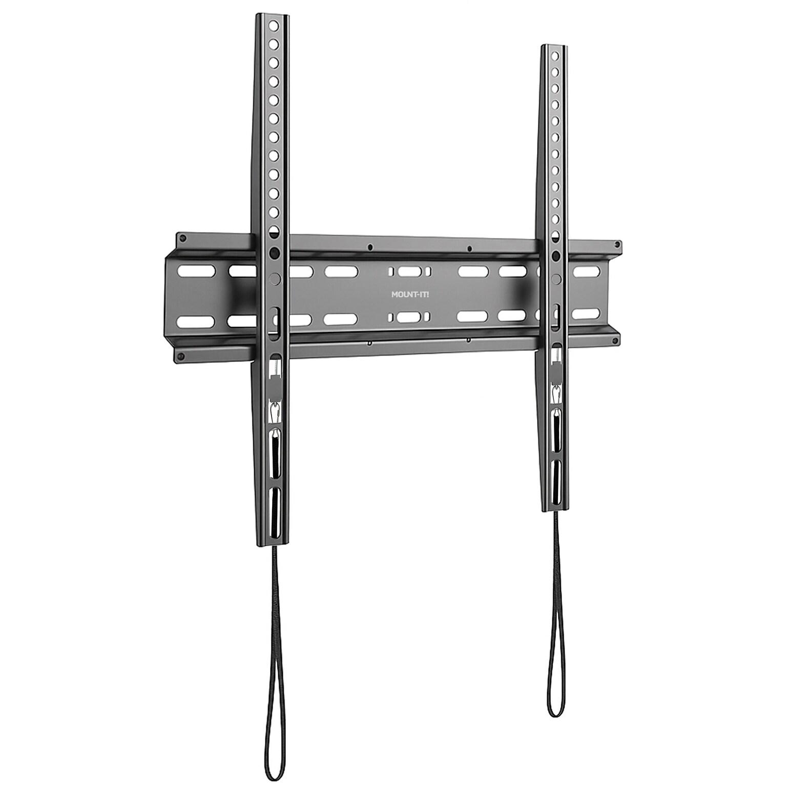 Mount-It! Fixed Wall TV Mount for LCD (Low Profile Slim), Lockable, Screen Size: 32-55, 77 lbs. Max. (MI-3050)