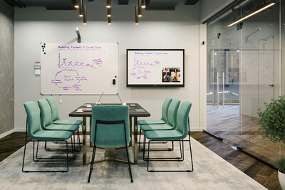 Ghent Aria Connect Glass Dry-Erase Whiteboard and Board Image Capture Camera, 4H x 6W (TCARIASN46WH)