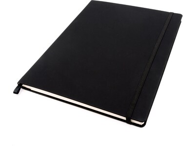 Pukka Pad Professional Notebooks, 8.5 x 11, College Ruled, 96 Sheets, Black (9942-SIG)