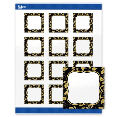 Avery Square Laser/Inkjet Multipurpose Labels, 2 x 2, White, 120/Pack (19479370920)