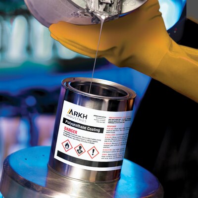 Avery UltraDuty Waterproof Laser GHS Chemical Labels 4-3/4" x 7-3/4", White, 100 Labels/Box (60502)