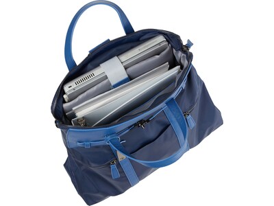 Francine Collection Highline Laptop Backpack, Medium, Navy (ZFB14NAVYHIGHLINE)