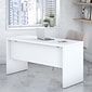 Bush Business Furniture Echo 60"W Credenza Desk, Pure White (KI60106-03)