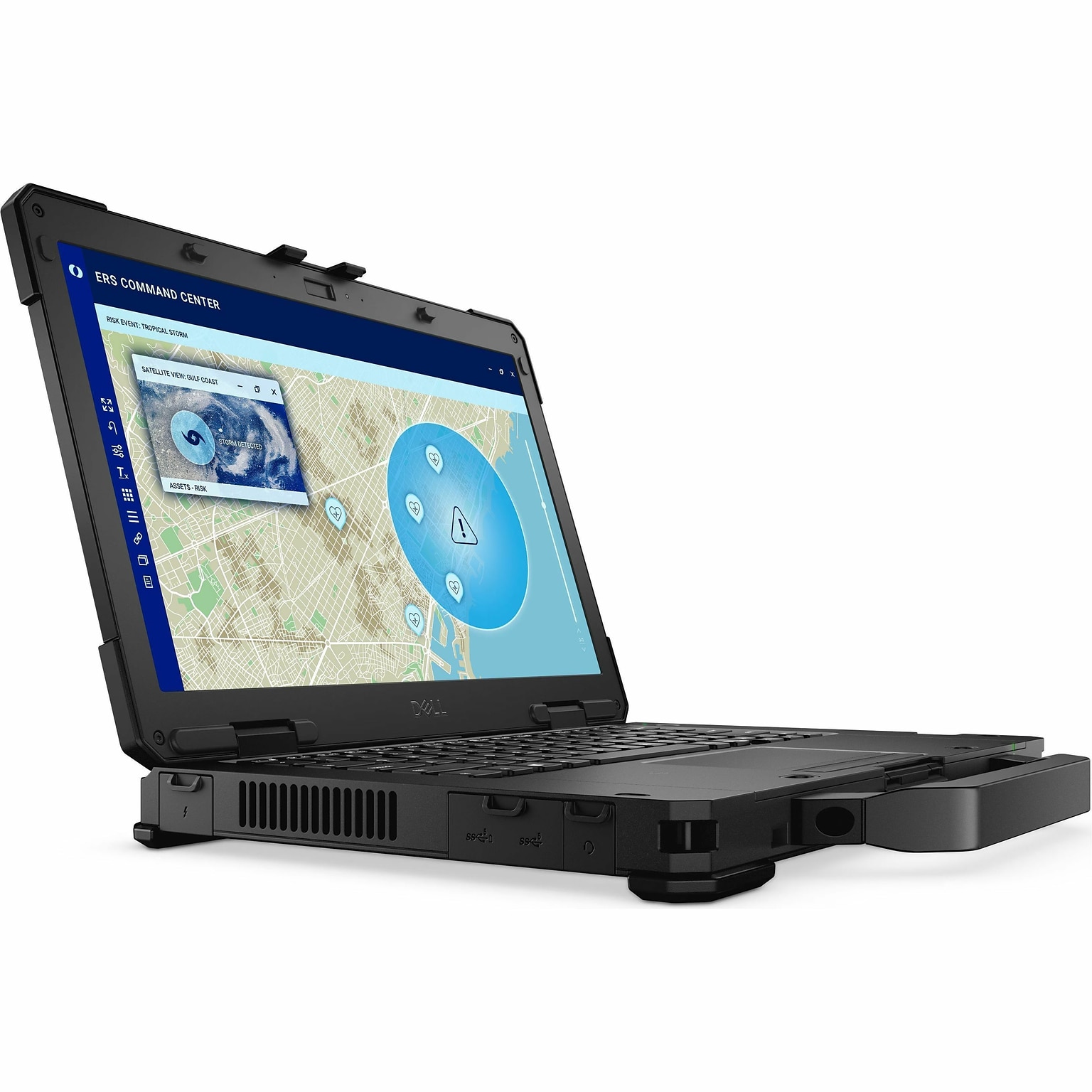 Dell Pro Rugged 14 LCD Touchscreen Laptop, Intel Core Ultra 5 1.6 Ghz, 16GB RAM, 512GB SSD, Windows 11 Pro, Black (T5VPN)