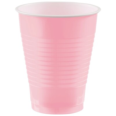 Party City Plastic Cup, 18 oz., Rose, 50/Pack (AM431754-155-NS)