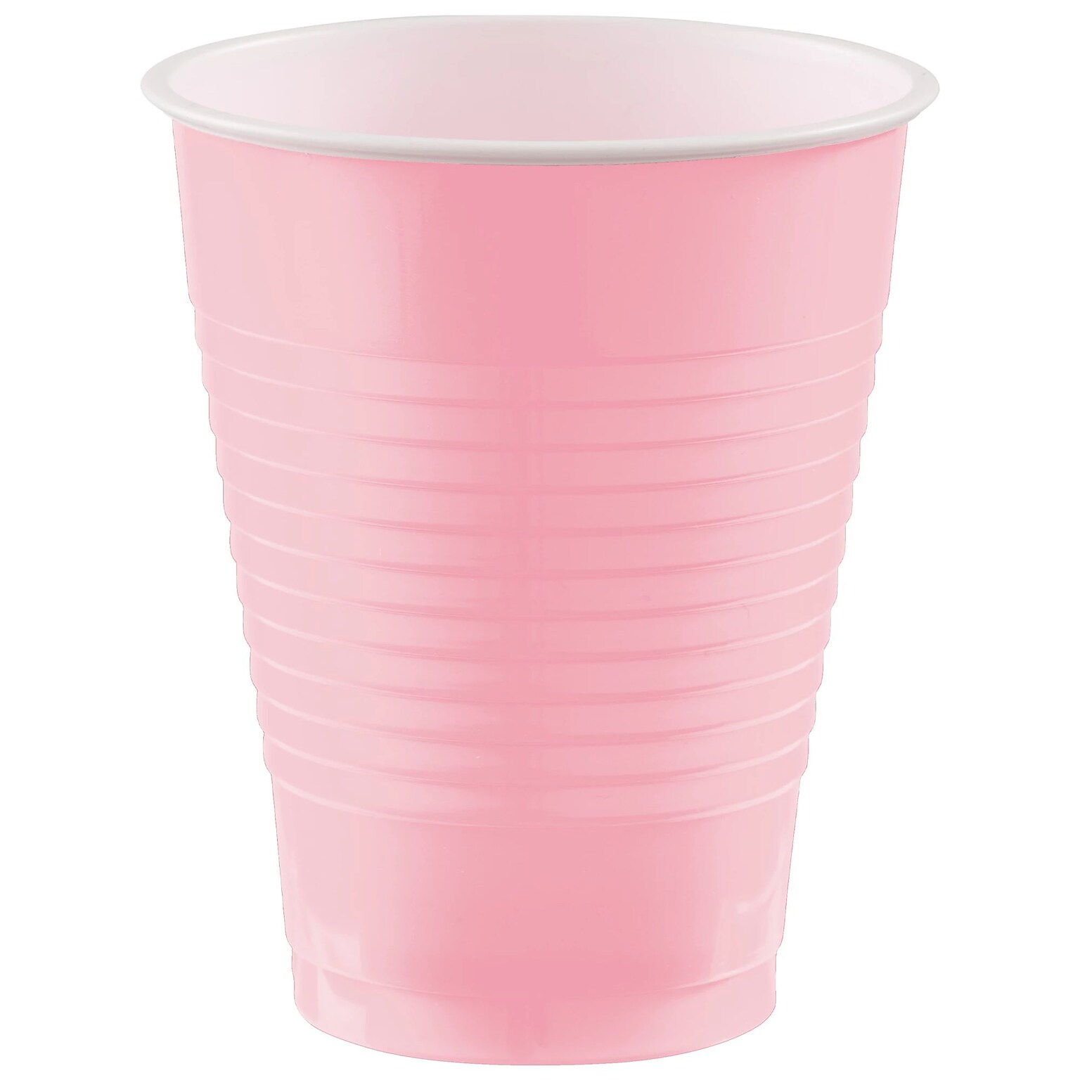 Party City Plastic Cup, 18 oz., Rose, 50/Pack (AM431754-155-NS)