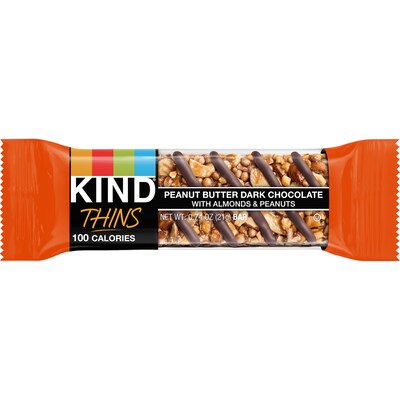 KIND Thins Gluten Free Bar Variety Pack, 14.8 oz., 20 Bars/Box (41891)