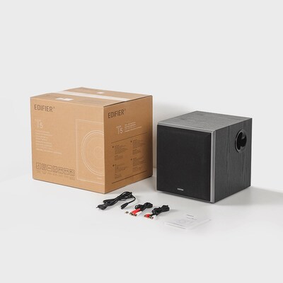 Edifier T5 Powered 70-Watt 8"  Subwoofer, Black (4004599)