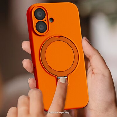 SaharaCase Venture Series MagSafe Phone Case for iPhone 17, Shock Absorbing, Blazing Sun Orange (CP00907)
