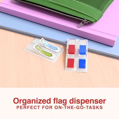 Staples Flags, Assorted Colors, 328 Flags/Pack (ST62861)
