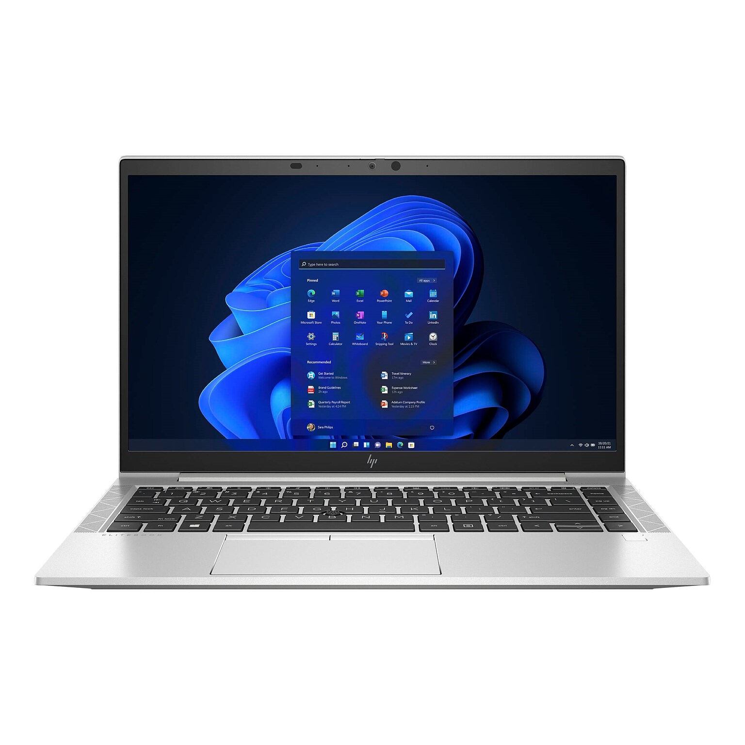 HP EliteBook 840 G8 14 Refurbished Laptop, Intel Core i5-1145G7, 2.6GHz, 16GB RAM, 512GB SSD, Windows 11 Pro (J5-840G8A02)
