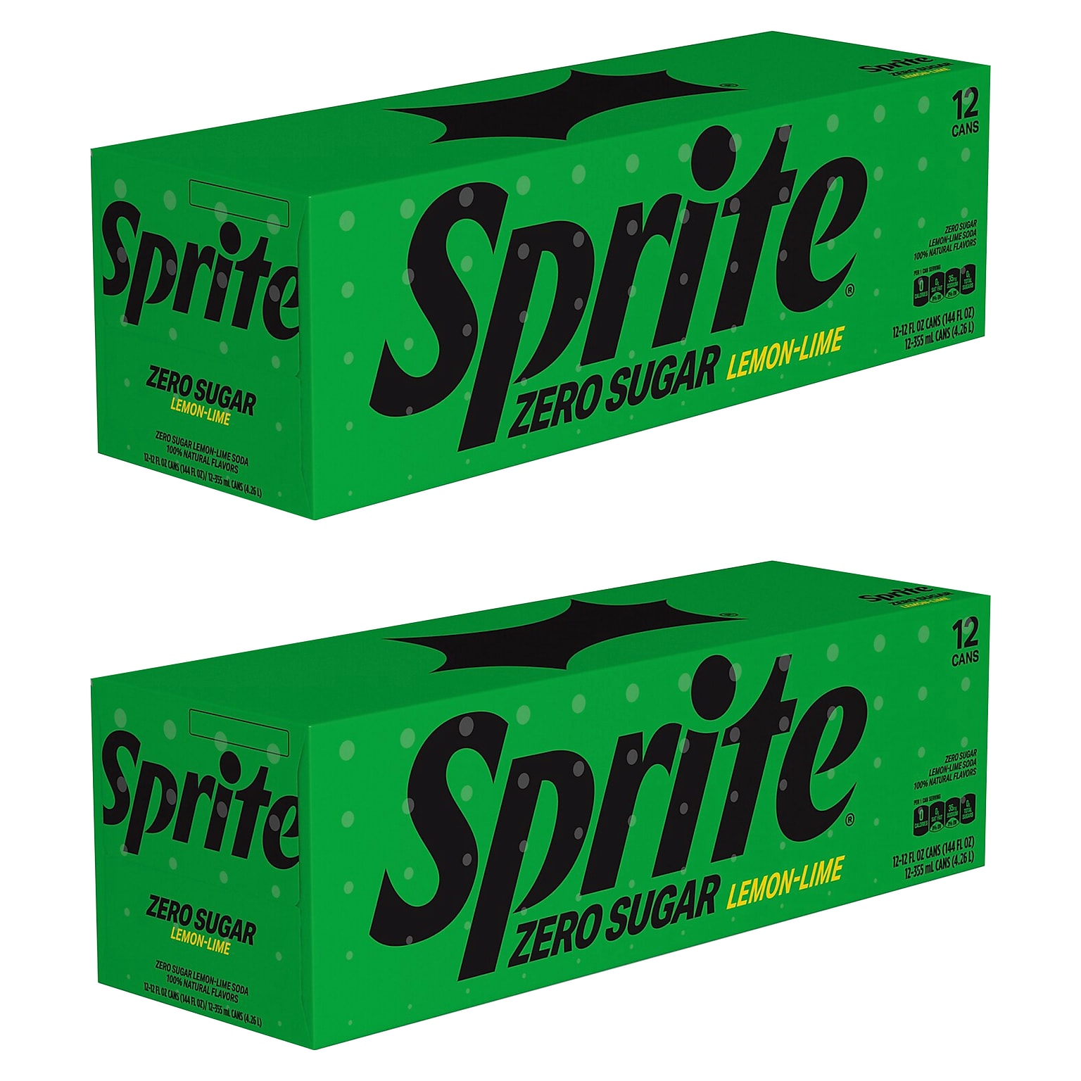 Sprite Zero Sugar Lemon-Lime Soda, 12 oz., 24 Cans/Carton (00049000037111)