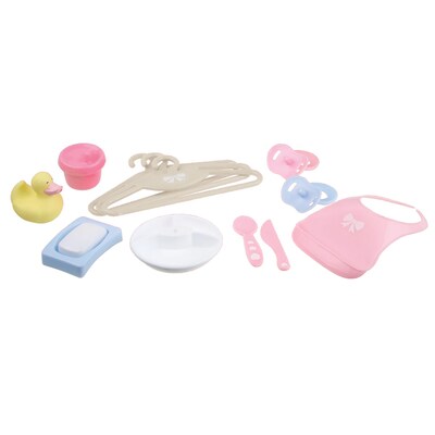 JC Toys For Keeps! Baby Doll Essentials Accessory Bag, 29/Set (BER81102)