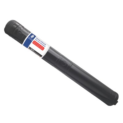 Staedtler Telescopic 3 Plastic Art Tube, Water Resistant, Black (948 72/124)