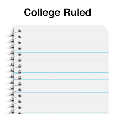 Staples Memo Pad, 4" x 6", College Ruled, Assorted Colors, 50 Sheets/Pad, 5 Pads/Pack (ST11495N)