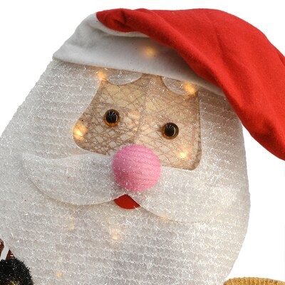 National Tree Company Santa and Reindeer Assortment with LED Lights (DF-2114225001L)