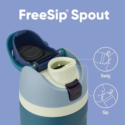 Owala FreeSip 24oz Insulated SS Water Bottle, Denim