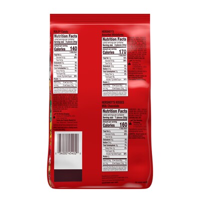 Hersheys, Reeses and Rolo Assorted Chocolate Candy Bag, 38.3 oz.  (HEC45402)