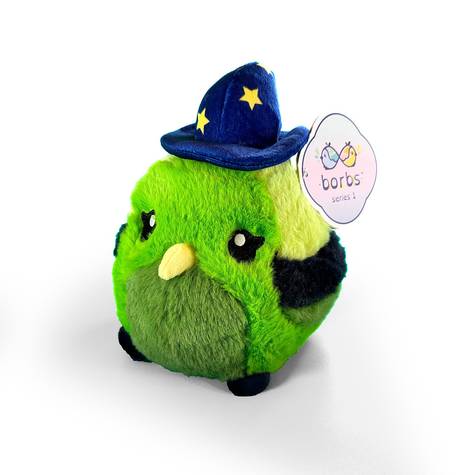 Borbs Lime Slime Conure Stuffed Animal, Multicolored (HFBCONURE)