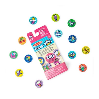 Melissa & Doug Sticker WOW! Mini Activity Pad, 8/Pack (50296-CASE)