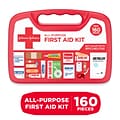 Johnson & Johnson All-Purpose First Aid Kit, 160 Pc. (202045)